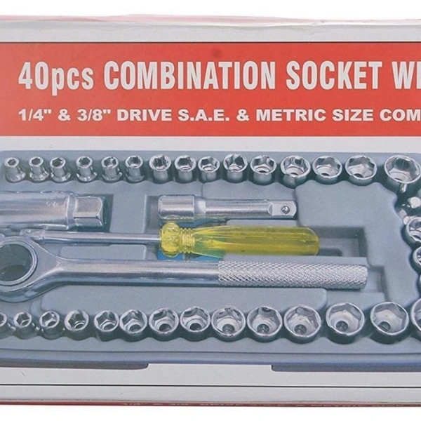 Socket Combination Toolkit (40 pcs) - 