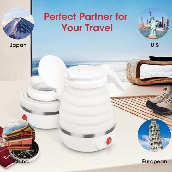 Silicon Foldable Travel Kettle