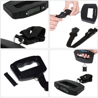 0548 Black Digital Portable Luggage Scale with LCD Backlight (50 kg)