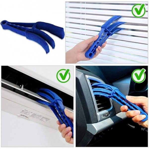Microfiber Duster Set Window Brush