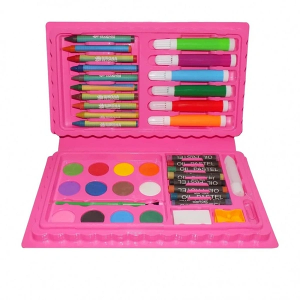 Art & Craft Color Kit  - (Crayons, Water Color & Sketch Pens) - 42pc