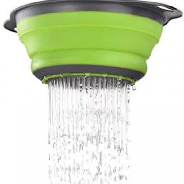 Flodable Silicon Food Strainer  - round & small (1pc)