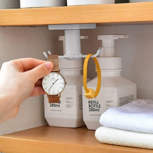 360 Degree Rotate Kitchen Hook - Self Adhesive