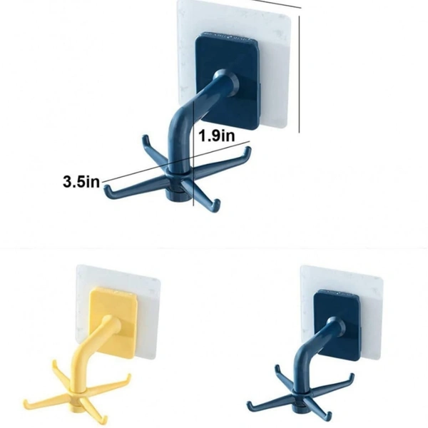 360 Degree Rotating Hooks (2 Hooks) - 