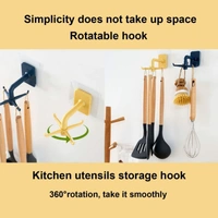 360 Degree Rotating Hooks (2 Hooks) - 