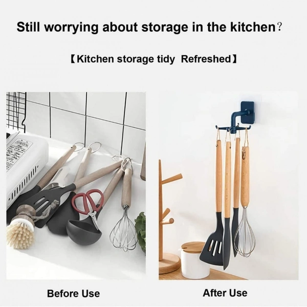 360 Degree Rotating Hooks (2 Hooks) - 