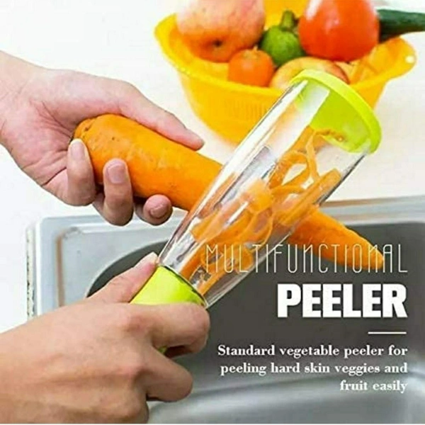 Smart Peeler With Container