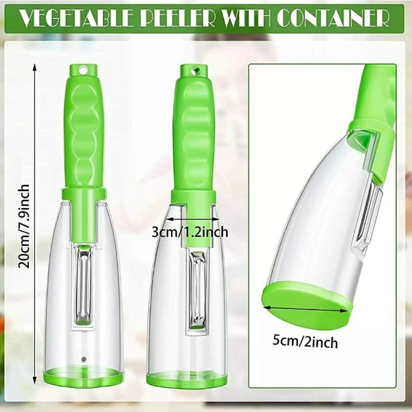 Smart Peeler With Container