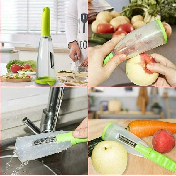 Smart Peeler With Container