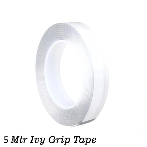 Double Sided Grip Tape (10mm width X 1mm thickness X 5 meter length ) (No Box)