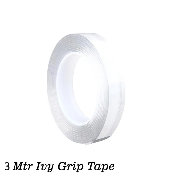 Double Sided Grip Tape ( 10mm width X 2mm thickness X 3meter length ) (No Box)