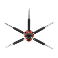 6 in 1 Multi-Function Screwdriver Kit with LED Portable Torch