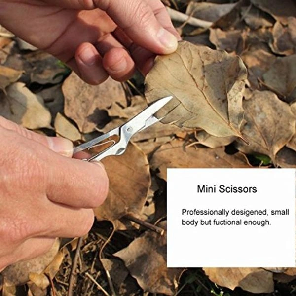 Multi functional Stainless Steel Folding Pocket Knife (11 in 1 screwdriver)