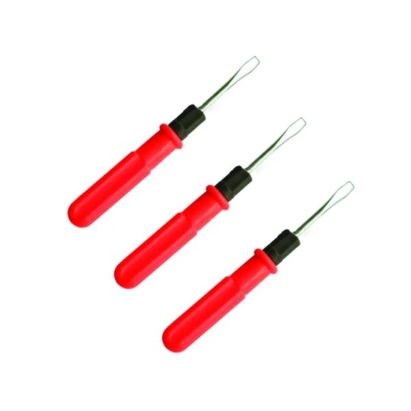Mini Pocket Size 2 in 1 Slotted Cross Head Double Sided Flat Magnetic Screwdriver with PVC Plastic Coated Handle
