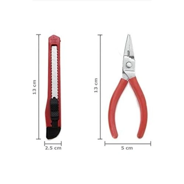 Steel Screw Driver, Cutter and Pliers Set