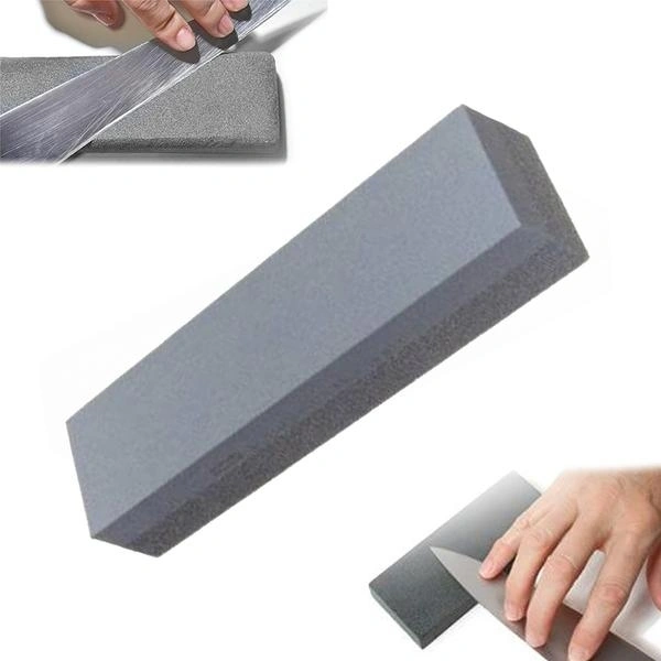 Combination Stone Sharpener for Both Knives and Tool
