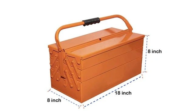 Metal 5 Compartment Tool Box