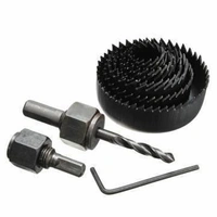 Wood Hole Saw Cutting Set (11 pcs, 19-64mm, Multicolour)