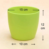 Flower Pots Round Shape For Indoor/Outdoor Gardening