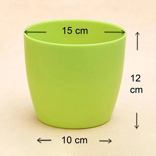 Flower Pots Round Shape For Indoor/Outdoor Gardening