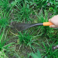 Teeth Rake Garbage Clean up Fork Digger Excavator for Gardens and Planting