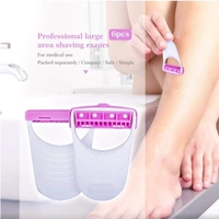 Disposable Body Skin Hair Removal Razor for Women – Pack of 6