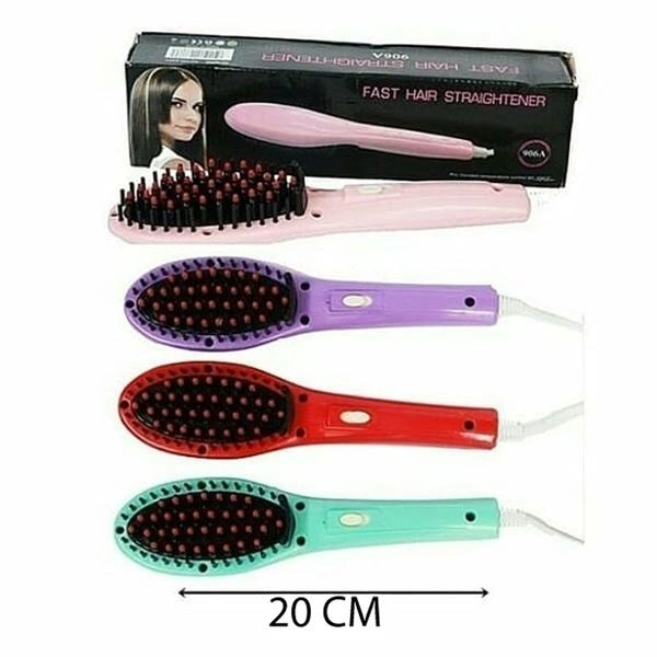 Hair Straightener Hair Straightening Comb Brush