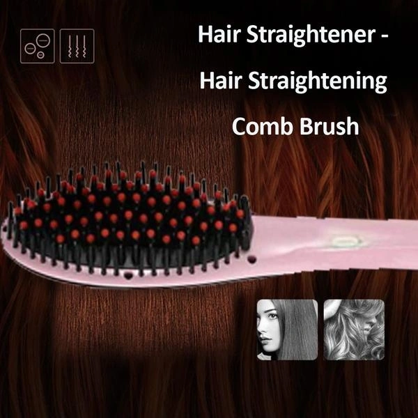 Hair Straightener Hair Straightening Comb Brush