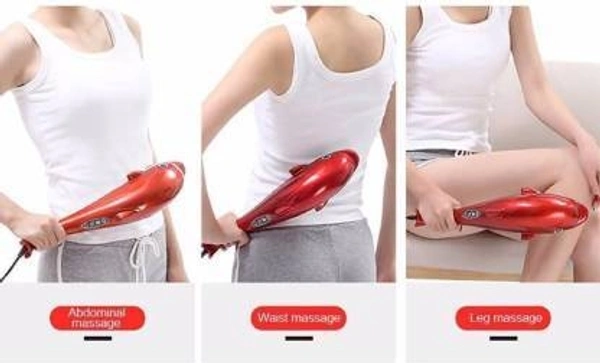 Dolphin Handheld Body Massager to Aid Pain and Stress
