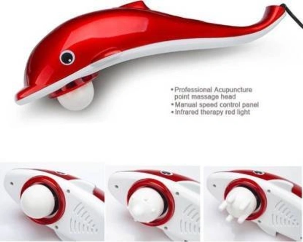 Dolphin Handheld Body Massager to Aid Pain and Stress