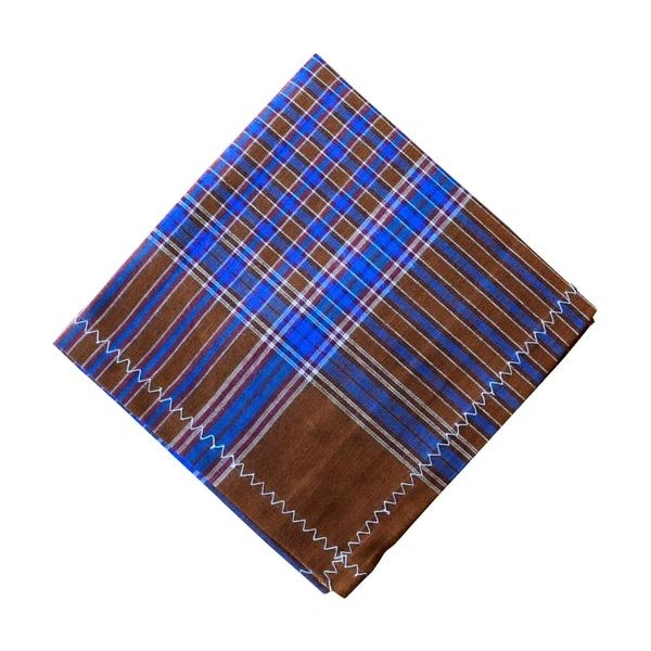 Men's Cotton King Size Formal Handkerchiefs for Office Use