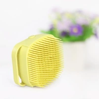 Silicone Massage Bath Body Brush Soft Bristle With Shampoo Dispenser (Without Box)