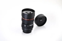 Camera Lens Shaped Coffee Mug Flask With Lid