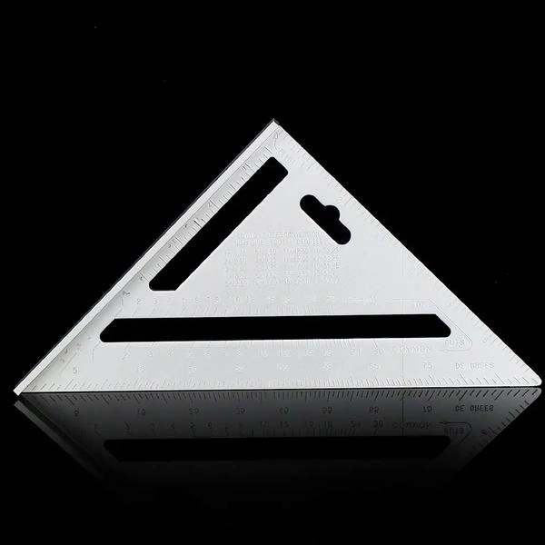 Double Side Scale Triangle Measurement Hand Tool