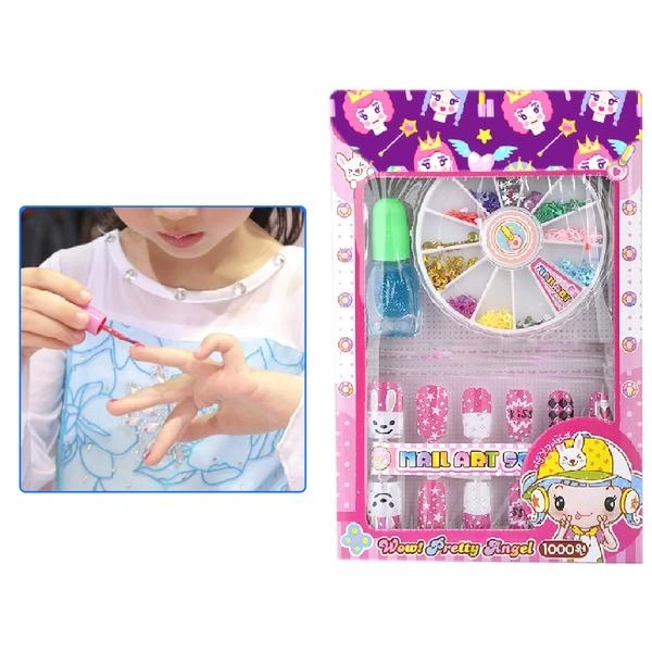 Plastic Nail Art Paint Kit