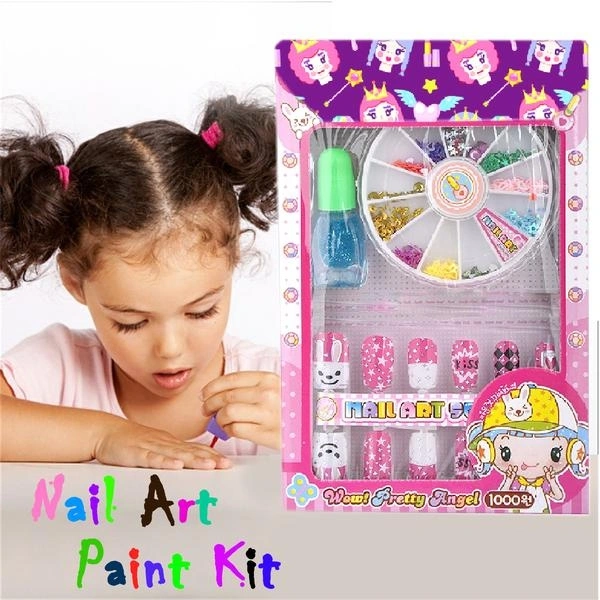 Plastic Nail Art Paint Kit