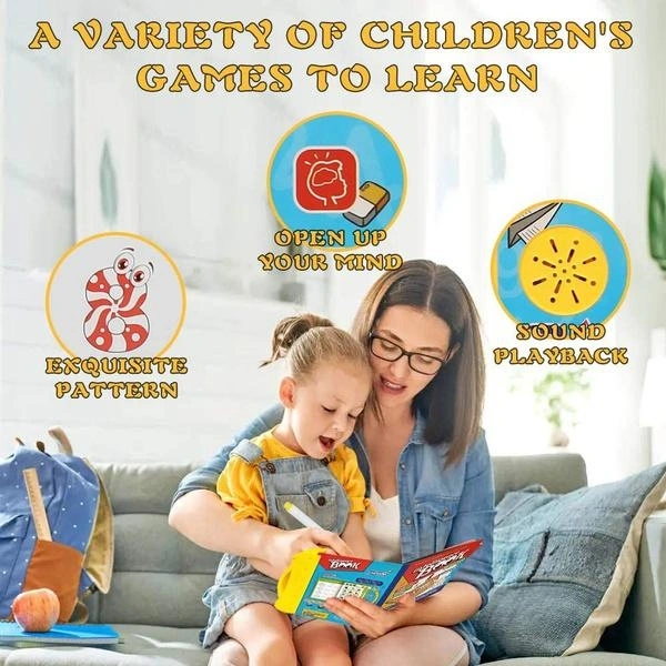 Musical Learning Study Book with Numbers, Letters