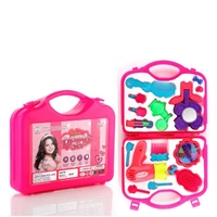 Beauty Make up Set for Kids Girls with Fold-able Suitcase (Multicolour)