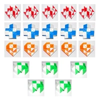 Cube Combo Set (Pack of 20) (Multi Coloured)