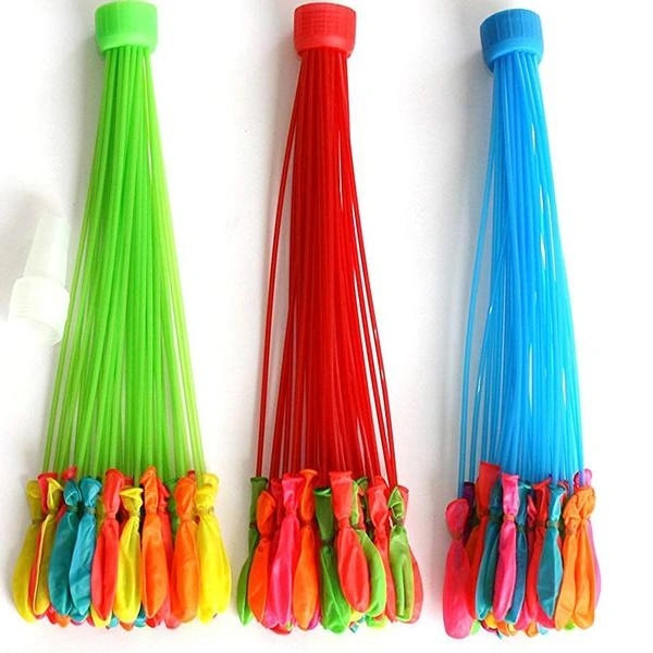 Holi Magic Water Balloons for Kids - 111 pcs (Multicolor)