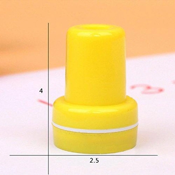 Motivation Stamps Pencil Top for Students, Kids (10Pack)