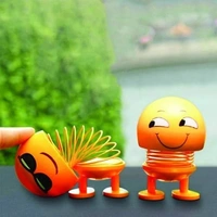 Emoticon Figure Smiling Face Spring Doll (3 Pc)