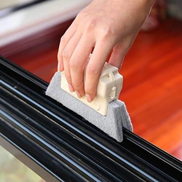 (Stock Out) Creative Window Groove Cleaning Brush, Hand-Held Cleaner Tools
