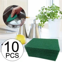 Scrub Sponge Cleaning Pads Aqua Green 10PCS - ⛔ut of Stock