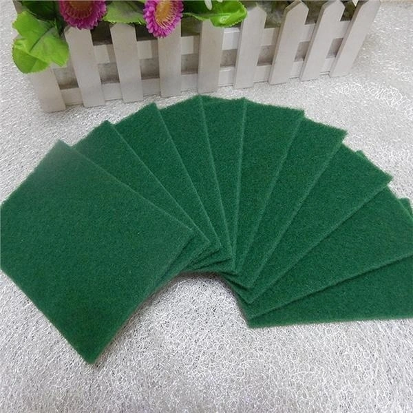 Scrub Sponge Cleaning Pads Aqua Green 10PCS - ⛔ut of Stock