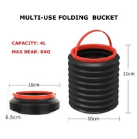 (Stock Out) Collapsible Car Dustbin Pop Up Trash Can Foldable Waste Bin Garbage