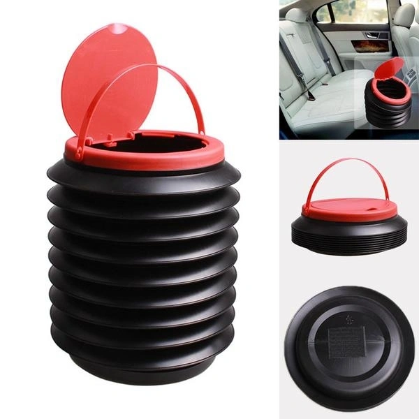 (Stock Out) Collapsible Car Dustbin Pop Up Trash Can Foldable Waste Bin Garbage