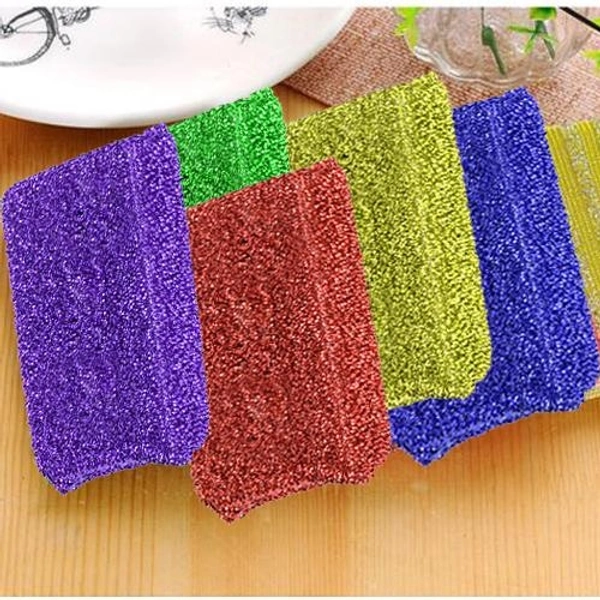 Scratch Proof Kitchen Scrubber Pads for Utensils/Tiles Cleaning (6 pc)