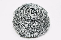 (Stock Out)Round Shape Stainless Steel Ball Scrubber (Pack of 12)