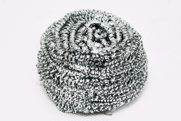 (Stock Out)Round Shape Stainless Steel Ball Scrubber (Pack of 12)